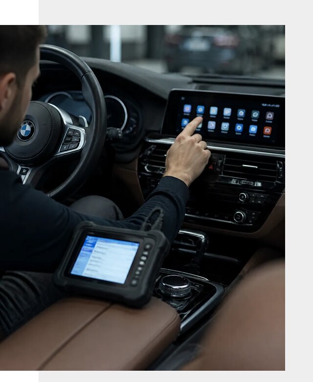 Установка приложений и мультимедиа сервисов BMW в Горячем Ключе