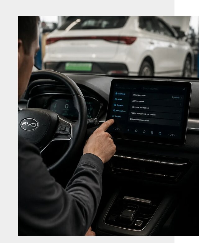 Русификация BYD E2 в Горячем Ключе от 15396 р. | ФастМобиль-Грч под ключ