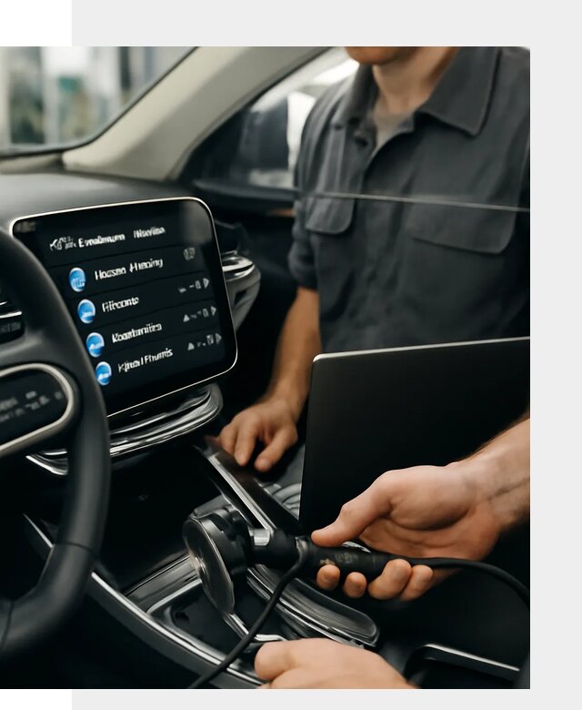 Установка приложений Geely для мультимедиа автомобиля в Горячем Ключе
