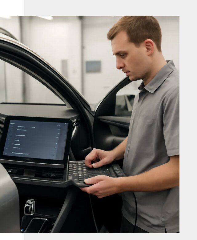 Русификация мультимедиа автомобилей Lynk Co в Горячем Ключе