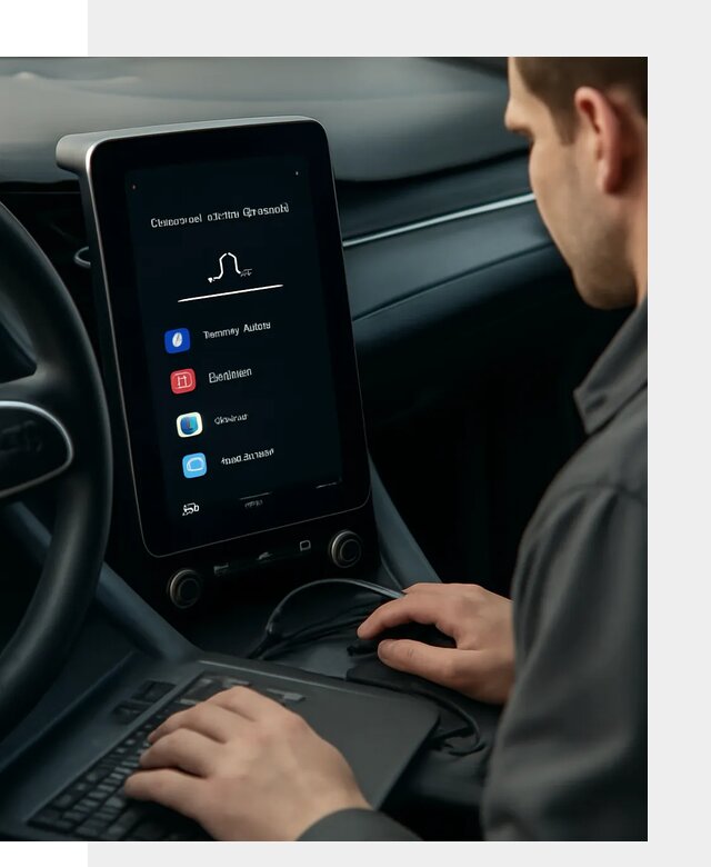 Установка приложений Lynk Co на автомобиль в Горячем Ключе